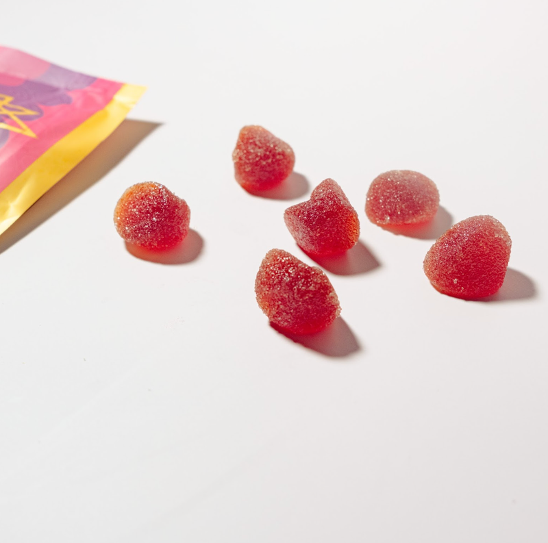 Canni Rec 10 MG Delta9 THC Fruit Chews -Hybrid / Raspberry
