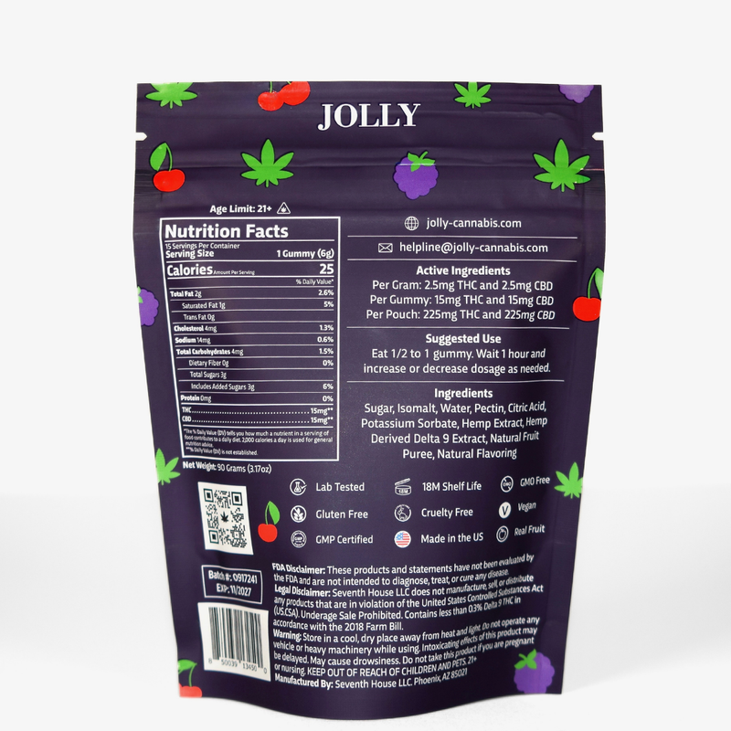 Jolly Delta9 /  ∆9 THC Gummies