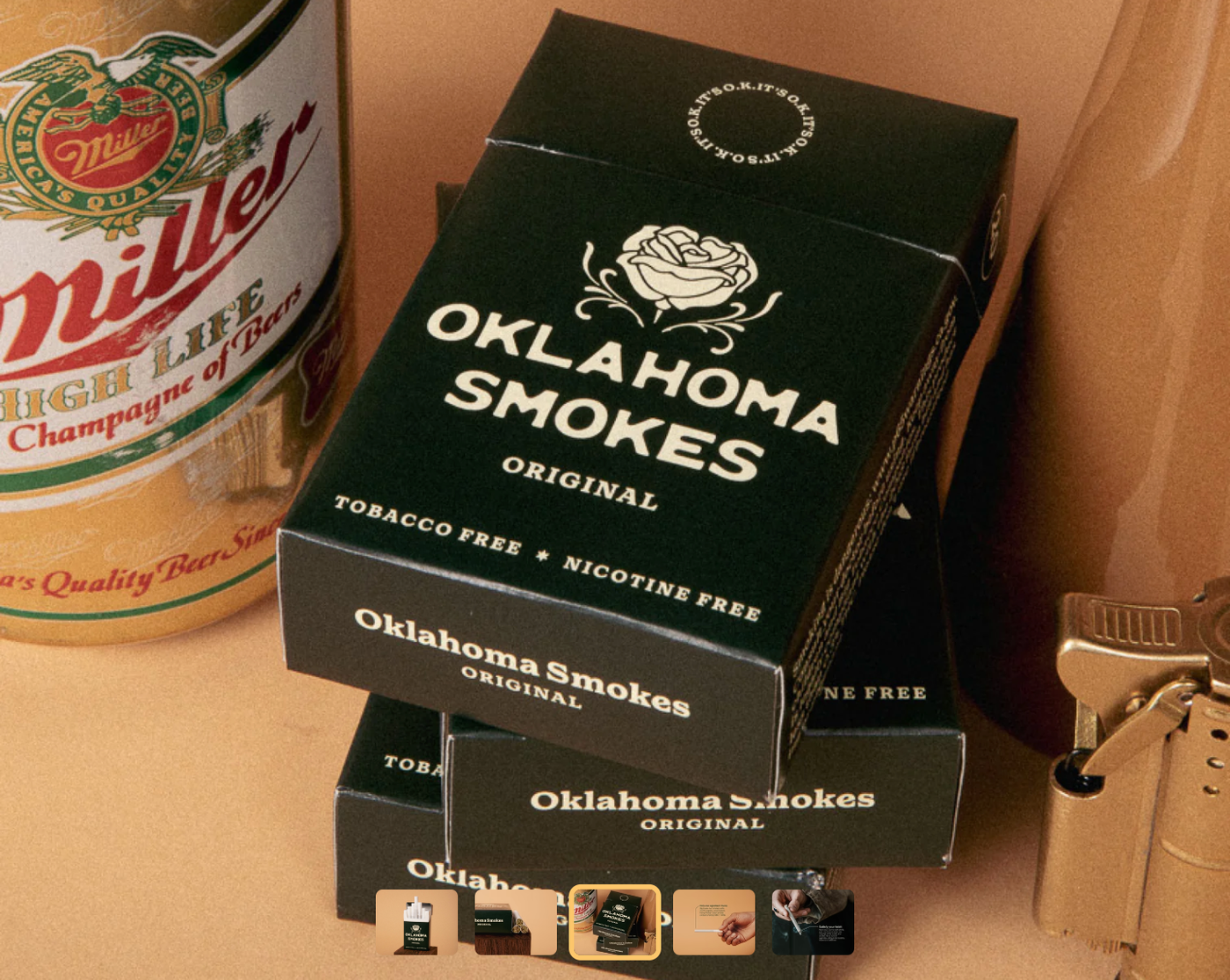 Oklahoma Smokes -Natural Hemp Pre Rolls (Nicotine & Tobacco Free ) –  CanniMKE