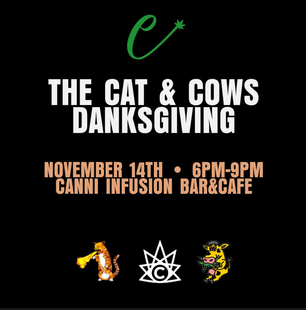 Cat & Cow's Danksgiving: November 14th